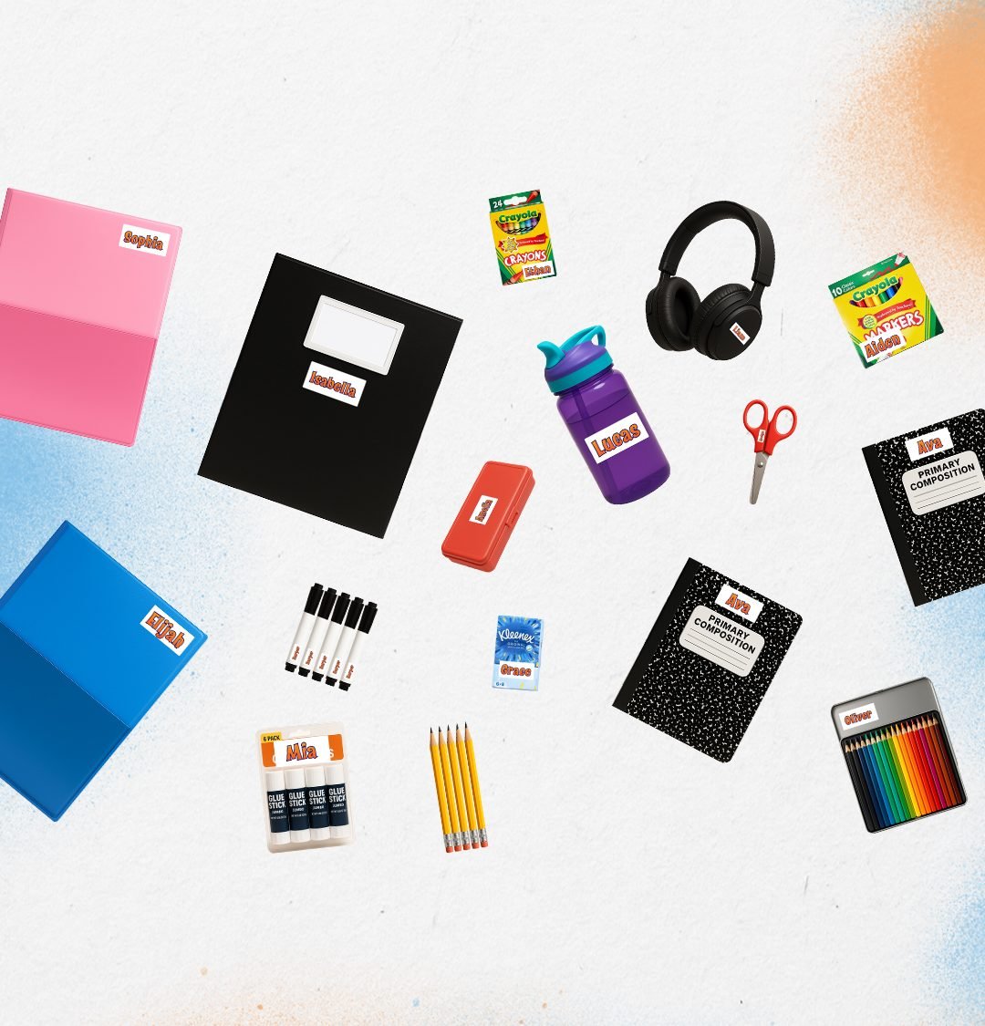 Personalized School Supply Box